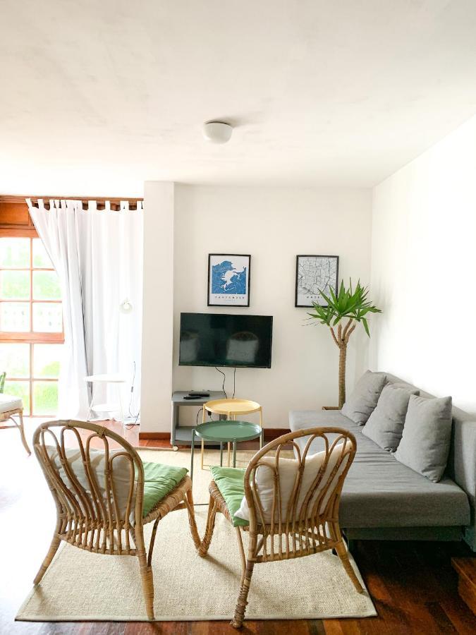 Centrico Y Acogedor Apartment Comillas Bagian luar foto