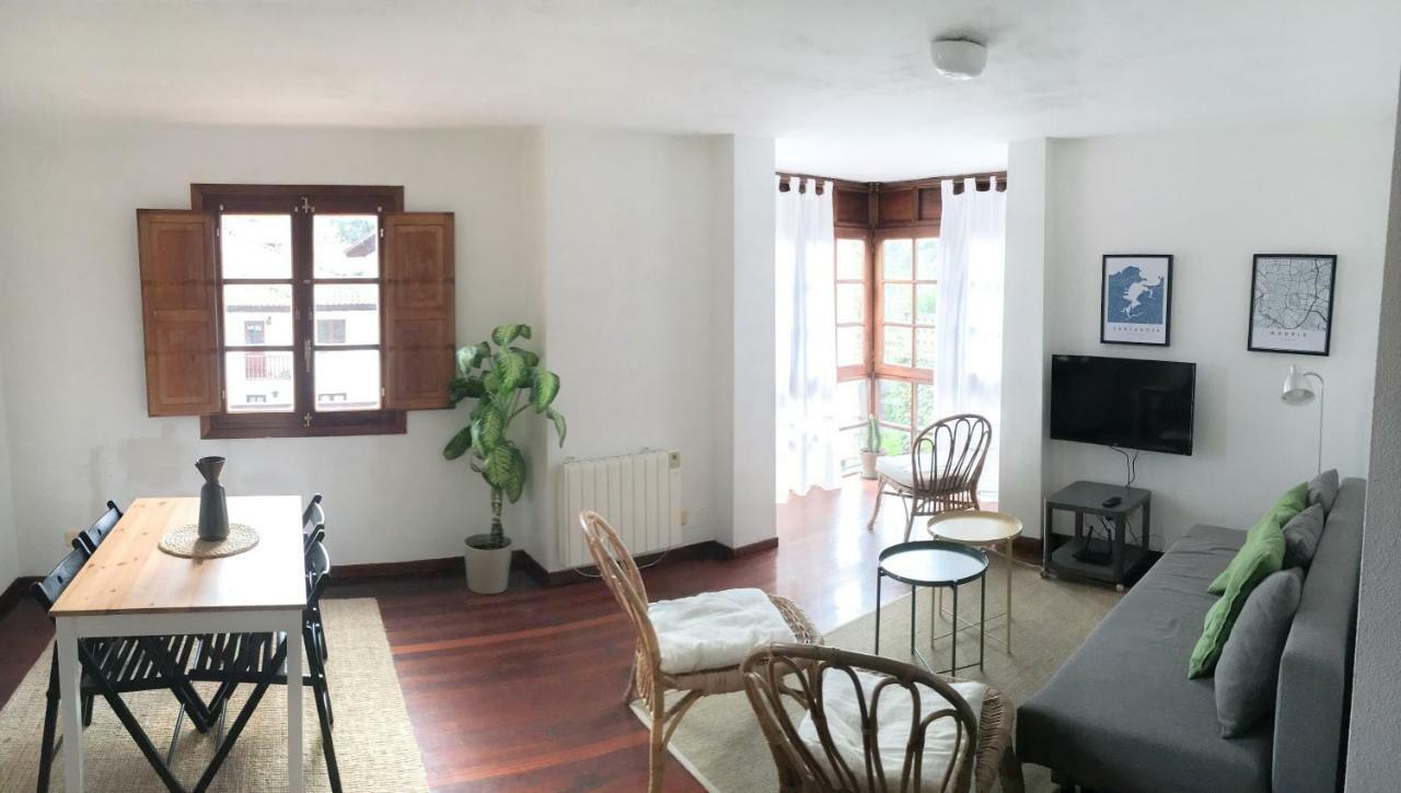 Centrico Y Acogedor Apartment Comillas Bagian luar foto